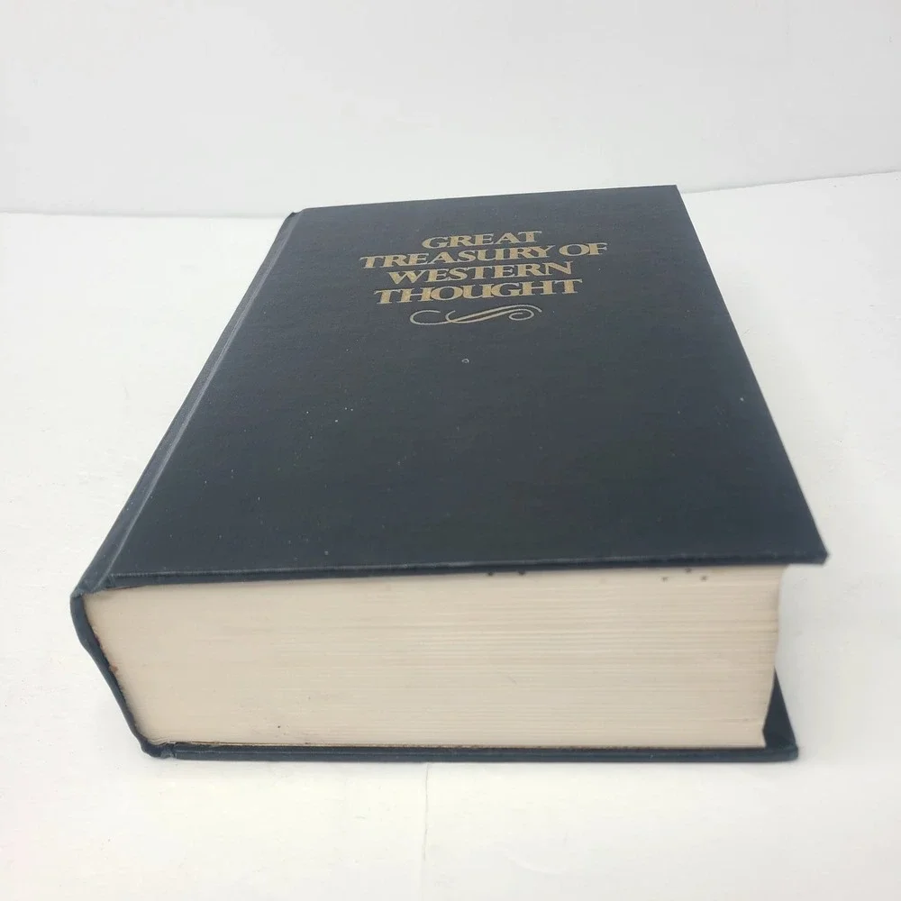 Great Treasury of Western Thought Adler Van Doren‎ 1977 1st Edition 2nd Printing